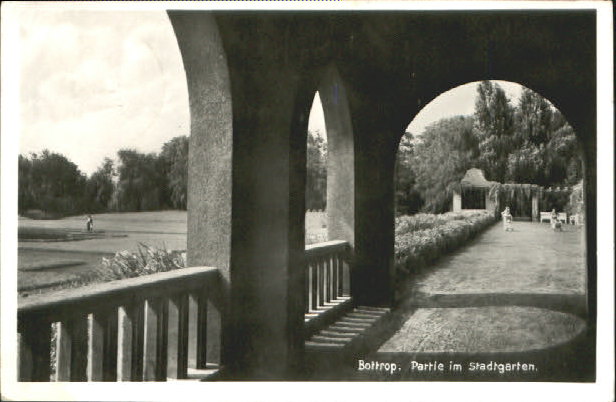 da01977 Bottrop Stadtgarten 1942