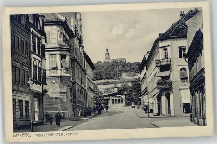 wd89609 Amberg Prinzregentenstrasse  x 1919