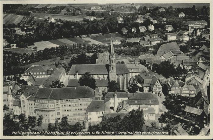 wp70491 Heiligenstadt Eichsfeld Kirche Fliegeraufnahme