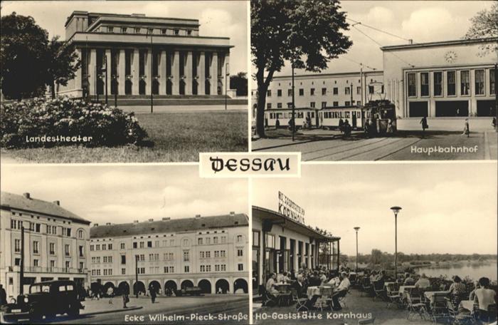 wp70746 Dessau Anhalt Hauptbahnhof Landestheater Kornhaus