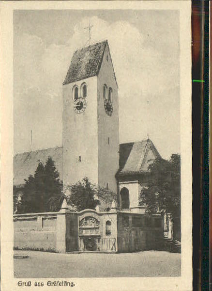 wq45509 Graefelfing Kirche x 1926