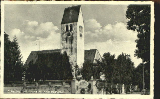 wq45520 Graefelfing Kirche Denkmal x 1933