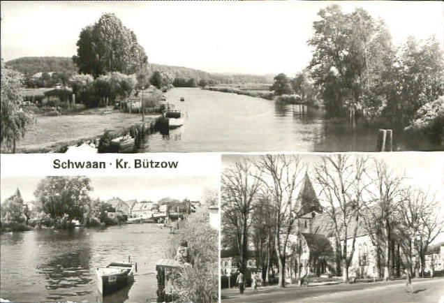 wq51378 Schwaan Kr. Buetzow  x 1983