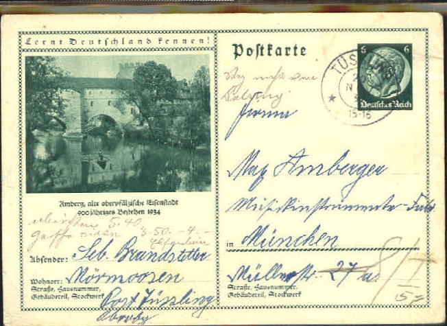 wq52073 Amberg  x 1934