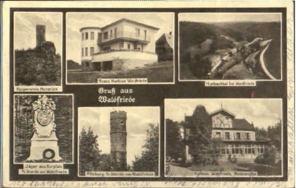 ws47857 Waldfriede Hoxbachtal Kurhaus Restaurant o 1920
