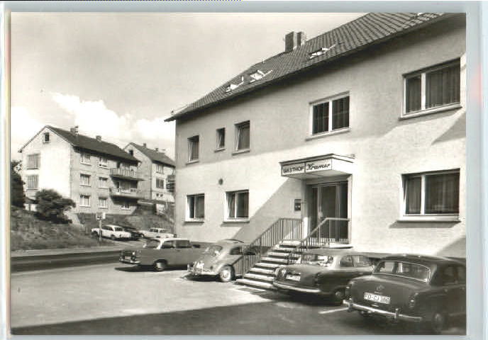 ws65239 Rothemann bei Fulda Gasthof Pension o 1960
