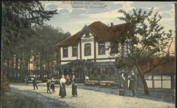 ww22342 Waldfrieden bei Lemgo x 1916