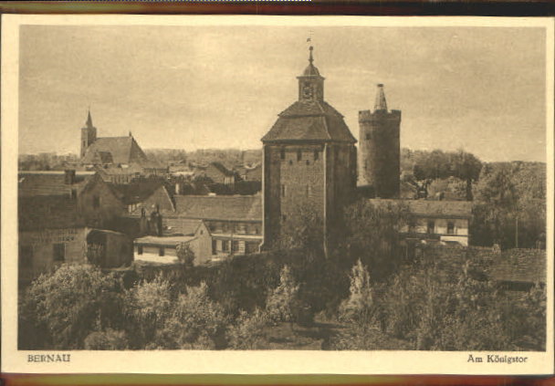 ww27348 Bernau Berlin Tor o 1920