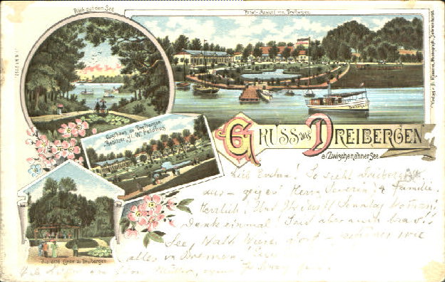 ww28043 Dreibergen Gasthaus x 1899