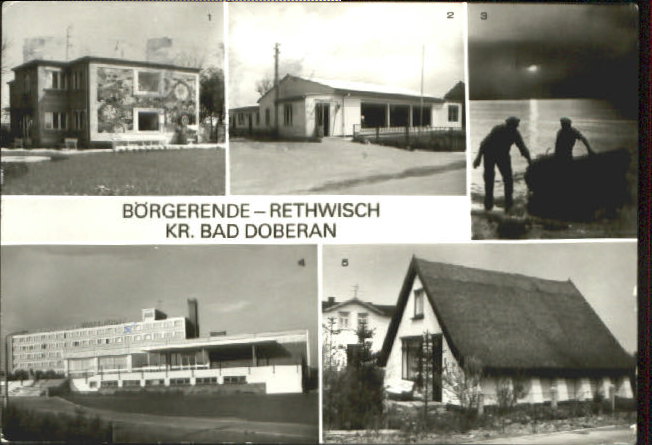 ww29554 Boergerende-Rethwisch Bad Doberan Heim  x 1970