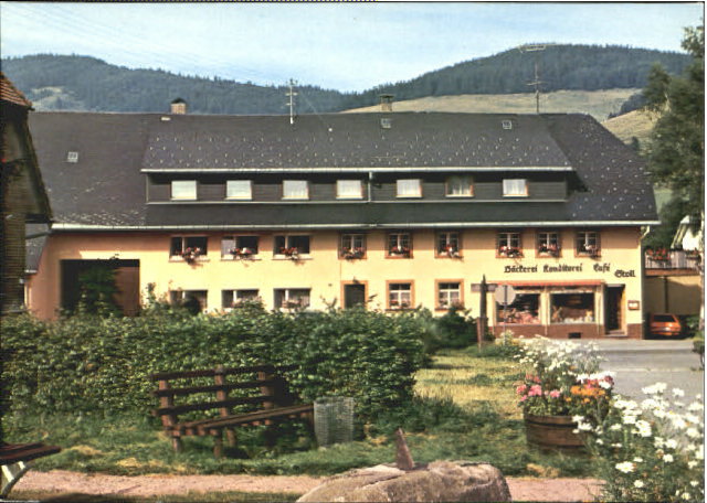 ww44036 Bernau Caf Baeckerei o 1980
