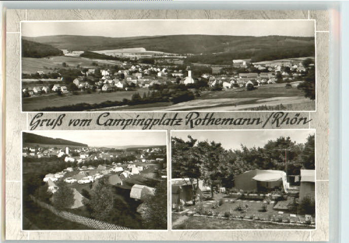 ww64851 Rothemann Campingplatz o 1970