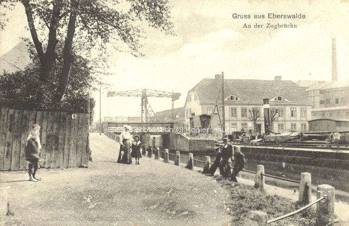 wx03216 Eberswalde Zugbruecke x 1908