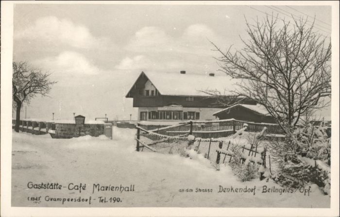 wx17165 Grampersdorf Gaststaette Cafe Marienhall x
