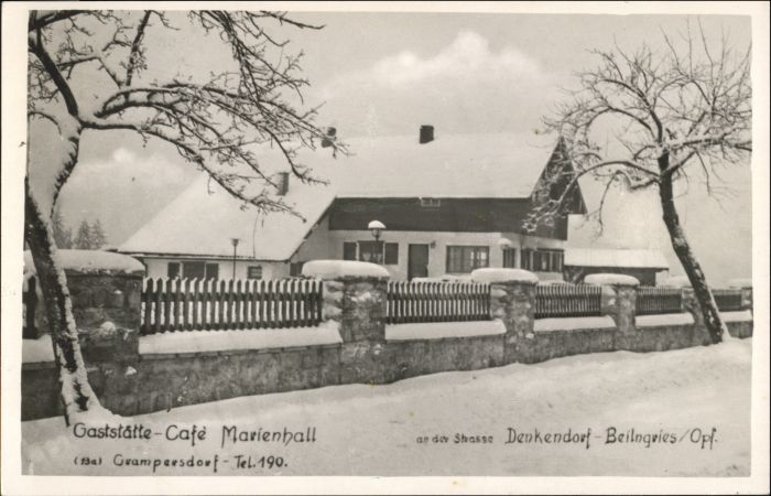 wx17166 Grampersdorf Cafe Gaststaette Marienhall *