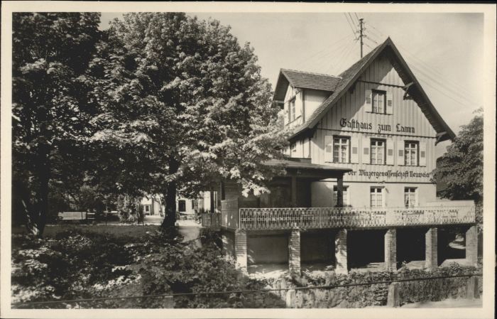 wx23994 Neuweier Gasthaus Zum Lamm *