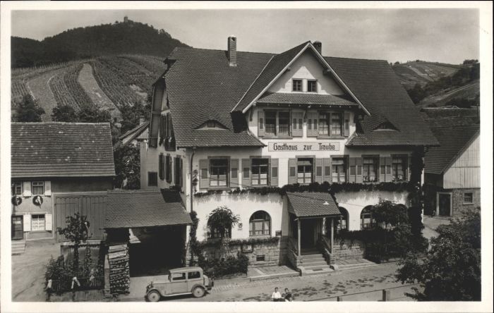 wx24001 Neuweier Gasthaus Zur Traube *