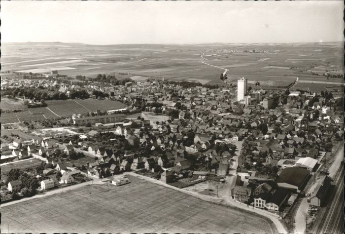 wx25009 Osthofen Rheinhessen Fliegeraufnahme *