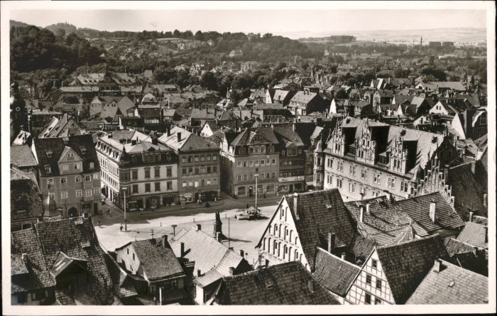 wx25368 Coburg Marktplatz Amtsgericht *