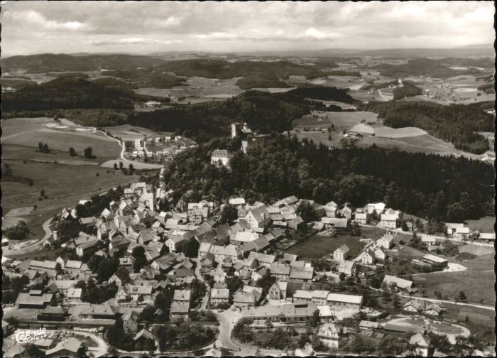 wx25658 Falkenstein Oberpfalz Fliegeraufnahme *