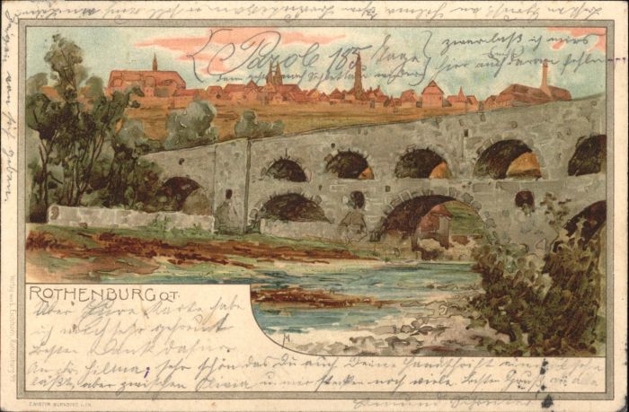 wx28451 Rothenburg Tauber  x