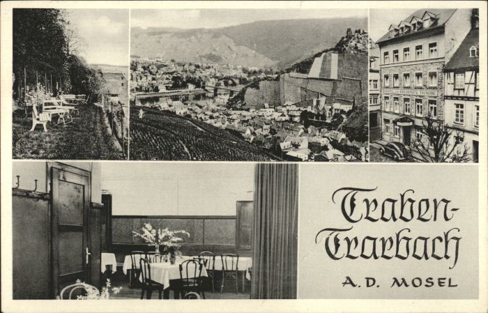 wx29354 Traben-Trarbach Hotel Zur goldenen Traube *