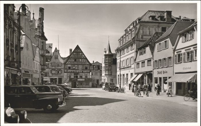 wx30466 Bad Kissingen Marktplatz *