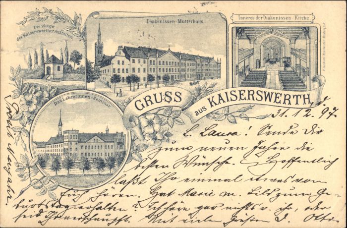 wx30940 Kaiserswerth Diakonissen-Mutterhaus Lehrerinnen-Seminar