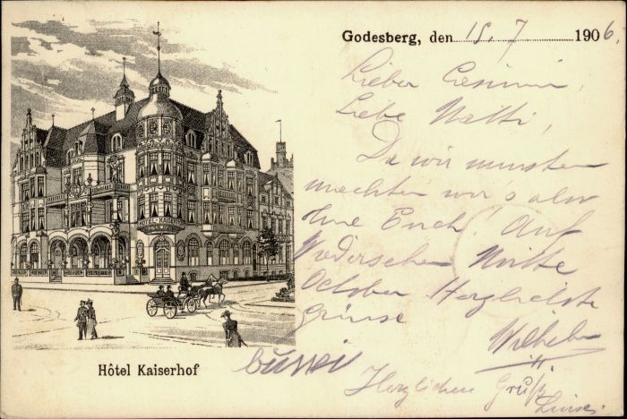 wx32266 Bad Godesberg Hotel Kaiserhof x