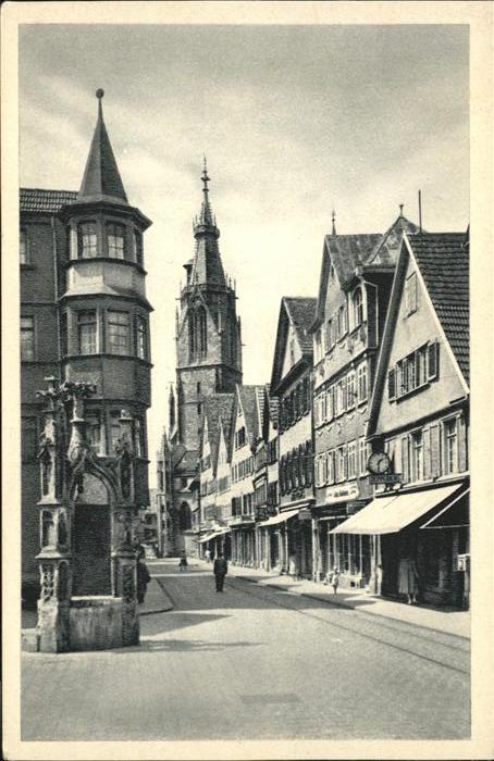 Reutlingen Wilhelmstrasse Lindenbrunnen