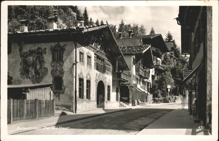 Partenkirchen Altes Haus