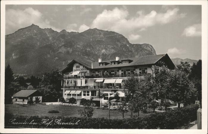 GARMISCH-PARTENKIRCHEN Bayern Garmischer Hof