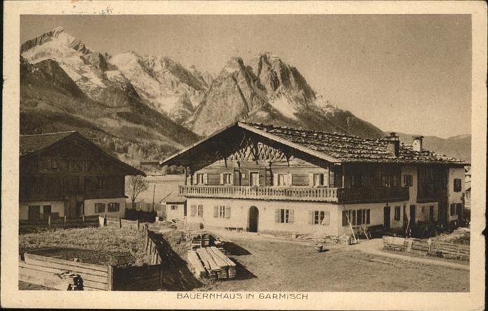 GARMISCH-PARTENKIRCHEN Bayern Bauernhaus
