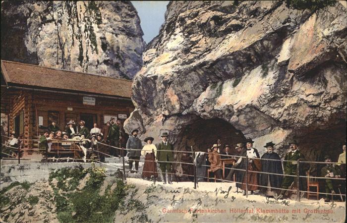 GARMISCH-PARTENKIRCHEN Bayern Hoellental Klammhuette