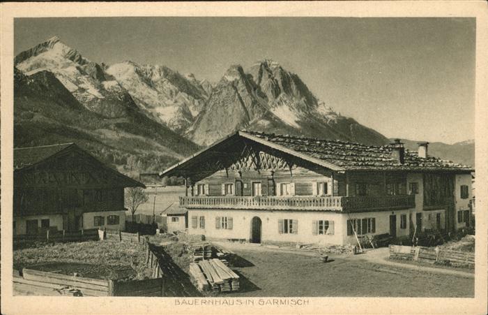GARMISCH-PARTENKIRCHEN Bayern Bauernhaus