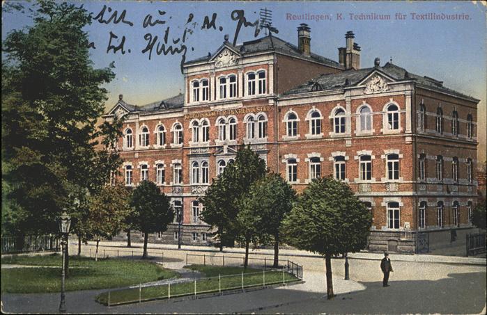 Reutlingen Tecvhnikum Textilindunstrie