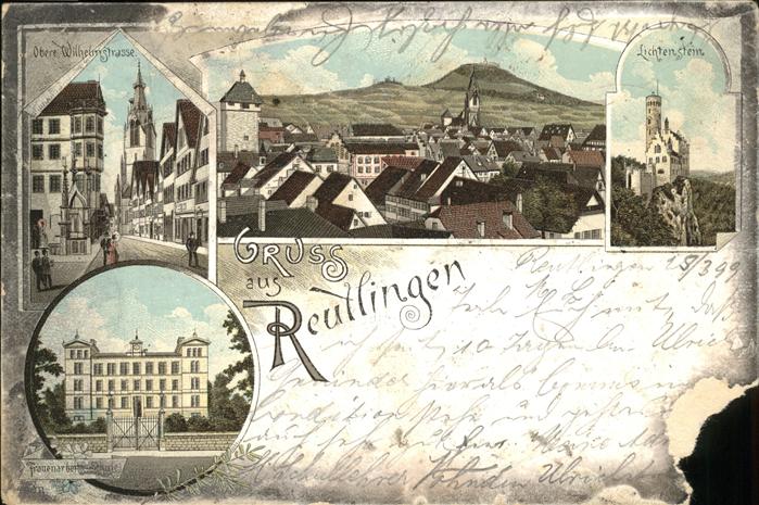 Reutlingen Lichtenstein Wilhelmstrasse