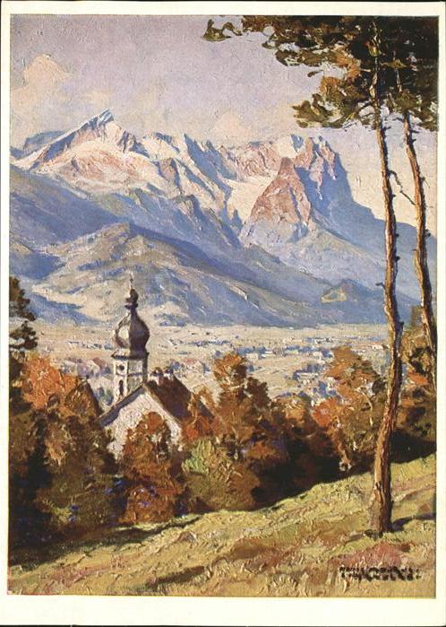 Garmisch-Partenkirchen Künstler Hanns Maurus