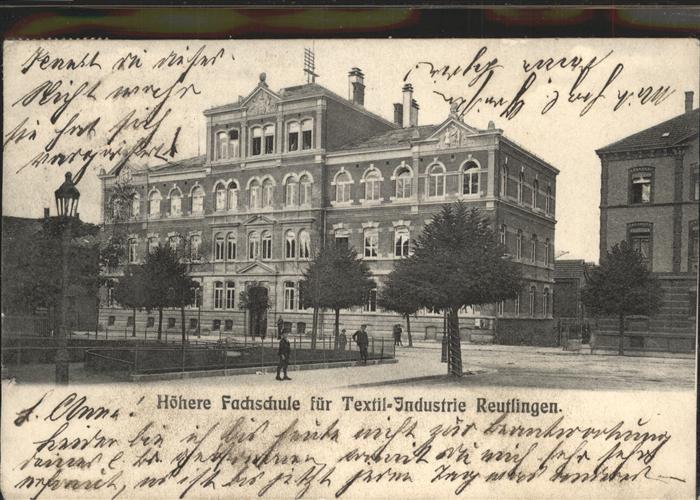 Reutlingen Höhere Fachschule Textil Industrie