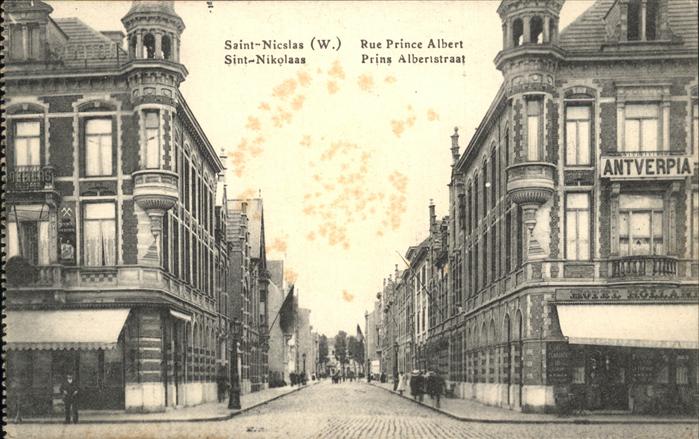 Saint-Nicolas Oost-Vlaanderen Rue Prince Albert Feldpost