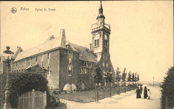 Arlon Wallonie Eglise St. Donat Feldpost