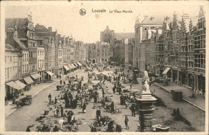Louvain Flandre Vieux Marche