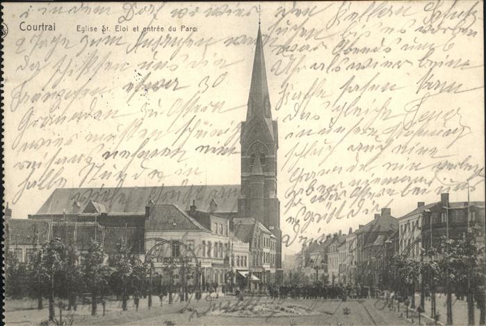 Courtrai KORTRIJK Flandre Belgie Eglise St. Eloi
