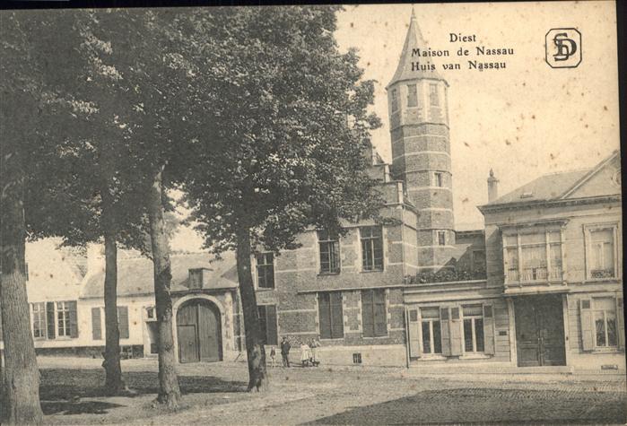 Diest Vlaams-Brabant Maison de Nassau