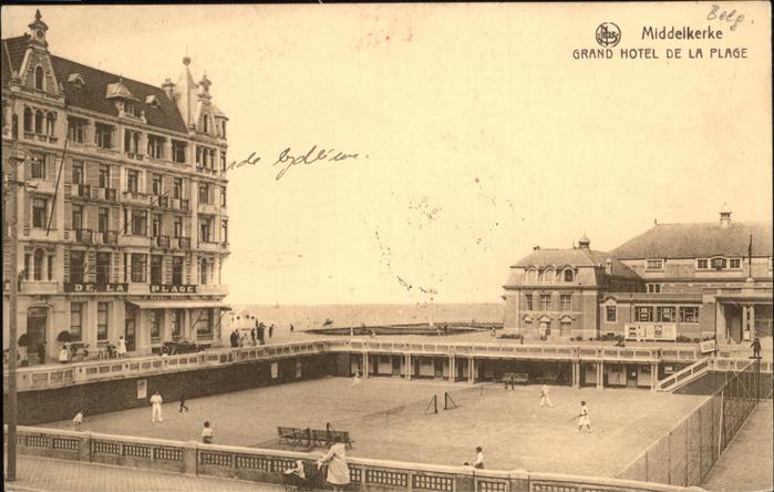 Middelkerke Grand Hotel Plage, Tennisplatz