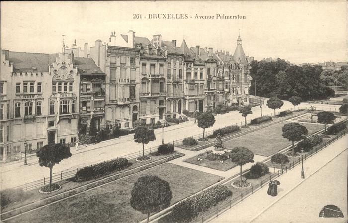 Bruxelles Bruessel Avenue Palmerston