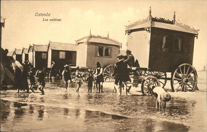 Ostende Oostende Les cabines