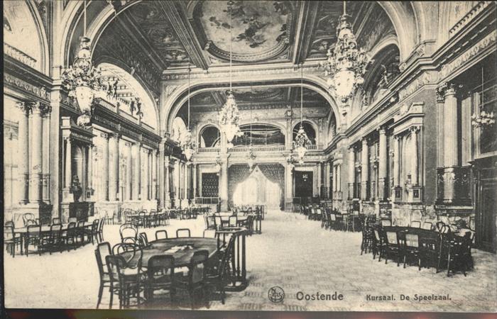 Oostende Ostende Kursaal Speelzaal