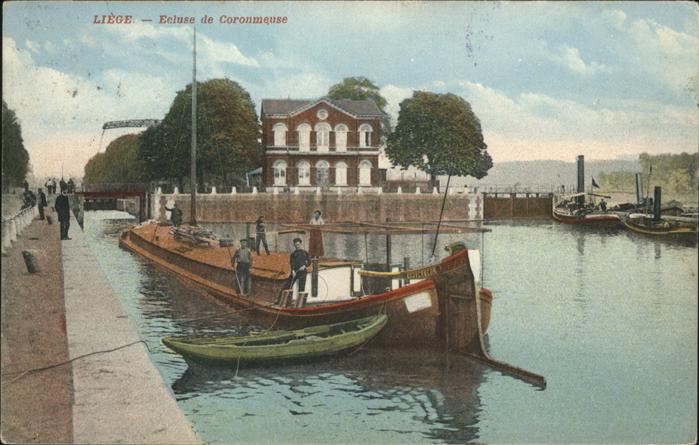 Liege Luettich Ecluse de Coronmeuse Boot