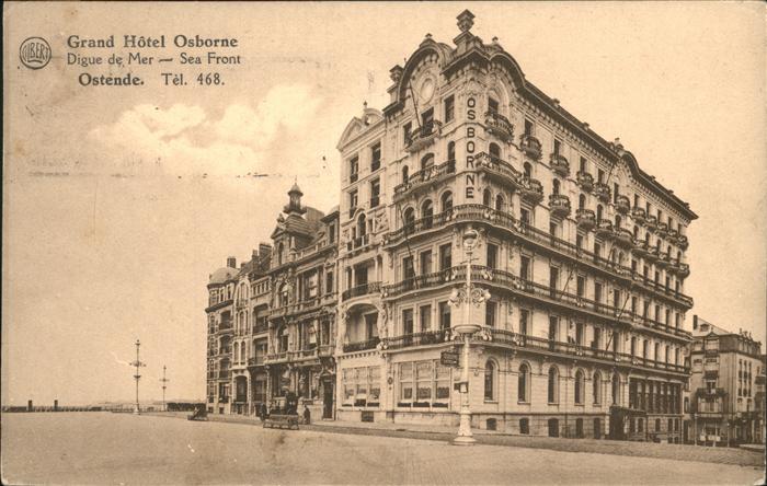 Ostende Oostende Hotel Osborne